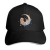 Playful Otter Circle Baseball Cap Beach Outing Designer Cap Golf Trucker Hat Ladies Unisexs