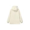 FILA Faux Lamb Wool Warm Pullover Hoodie Men hoodies White F11U149208F-IV