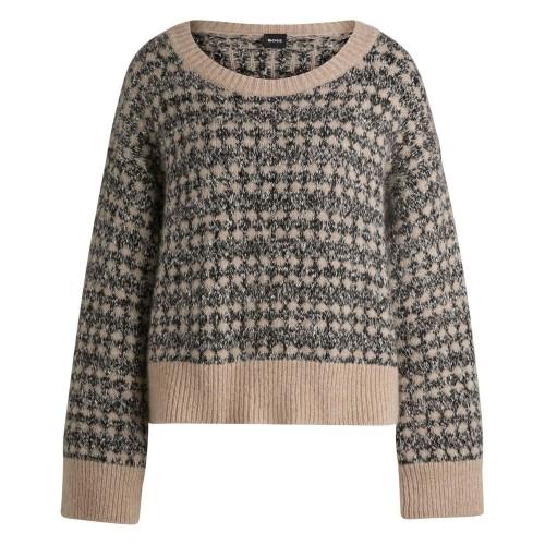 Boss Womens/Ladies Fernade Knitted Jacquard Jumper