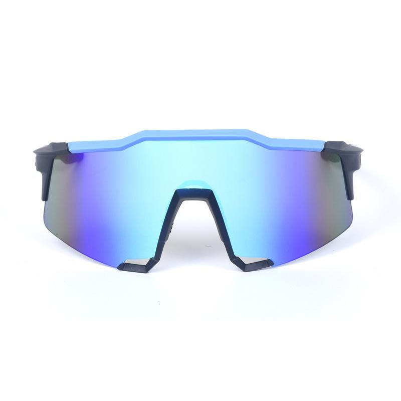 

Tour de France S6Cycling glasses, rider goggles UV400Outdoor cycling sunglasses polarized lenses Black and Blue