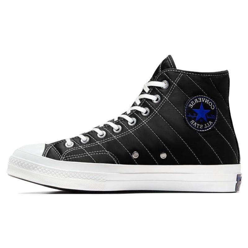 

Converse Chuck 70 Удобные Простые Прочные Дышащие Высокие парусиновые кеды Унисекс Кроссовки Черные A05609C 44.5