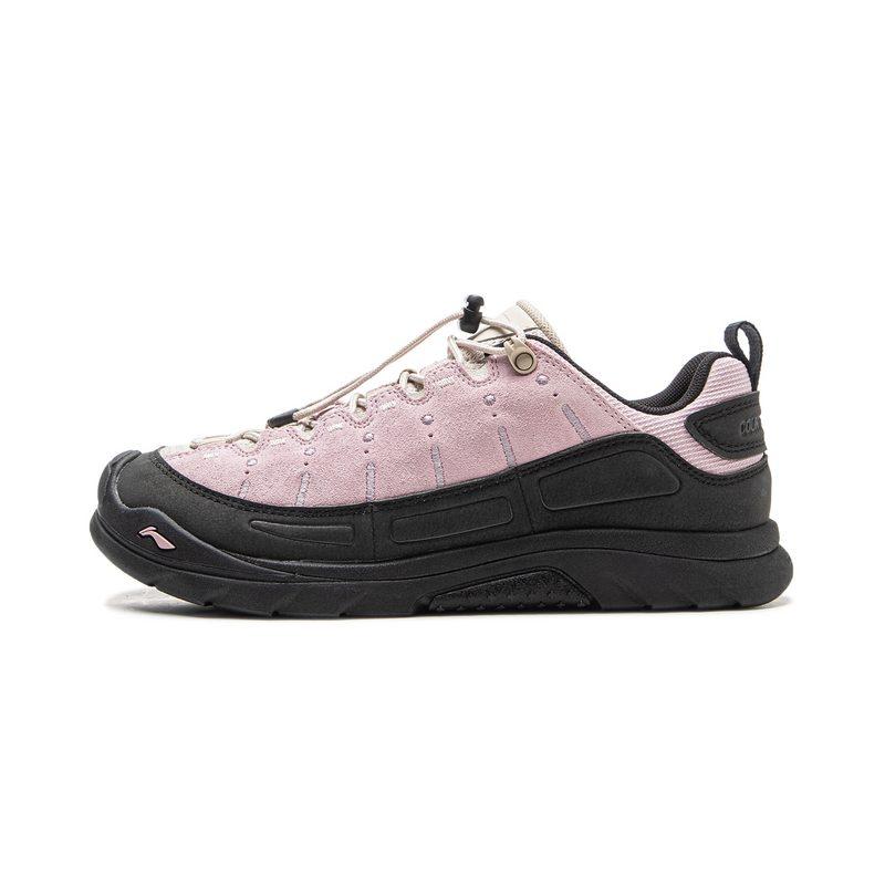 Li Ning Outdoor CF Tracing, Forest Grace SE Low top Outdoor Hiking Shoes Unisex Pink AHTV029-18