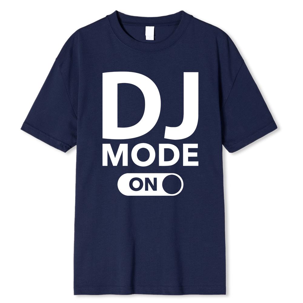 Oversized t-Shirt Summer Men Women Dj Mode Print Cotton Tees Style Short Sleeve Harajuku Dj Printed Casual Tshirt Male