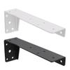 Heavy Duty Support L Shaped 90 Degree Right Angle Wall Support Tool for Shelf Bracket