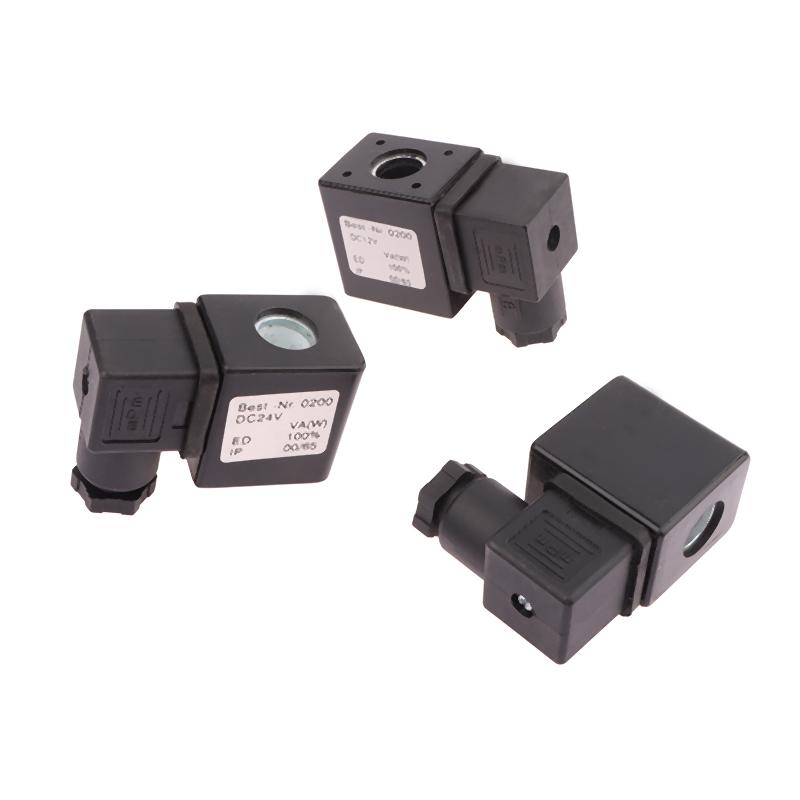 1 pièce bobine de solénoïde en cuivre 12vdc 24vdc Ac24v 110v 220v 380v bobine de vanne solénoïde diamètre intérieur 13 mm hauteur 41 mm