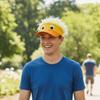 Soft Top Embroidered Baseball Cap Lightweight Duck Tongue Cap Casual Wear