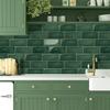 3 Pcs/pack Strong Adhesive Wallpaper DIY Subway Wall Tiles Kitchen Bathroom Backsplash Stickers Waterprof for Home Decoration
