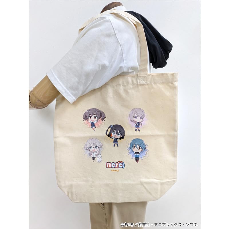 TV anime gathering Petitchoco canvas tote bag "mono" 5-person