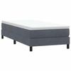 VidaXL Slat Bed Base Without Mattress Dark Grey 80x210 Cm, Bed, Bed Base, Velvet Bed, Bedroom Furniture, 3315802