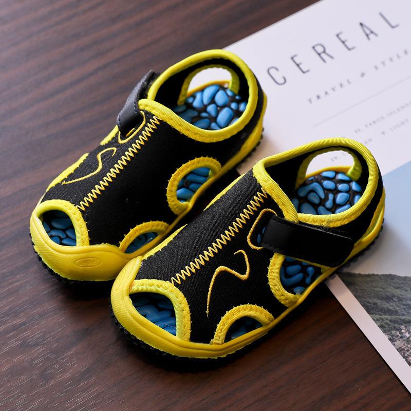 Girls'Sandals New Boy Beach Sandals Fashion Girls' Flat Shoe Lightweight Girl Shoes Anti slip Boys' Shoes Comfort kids Sandals