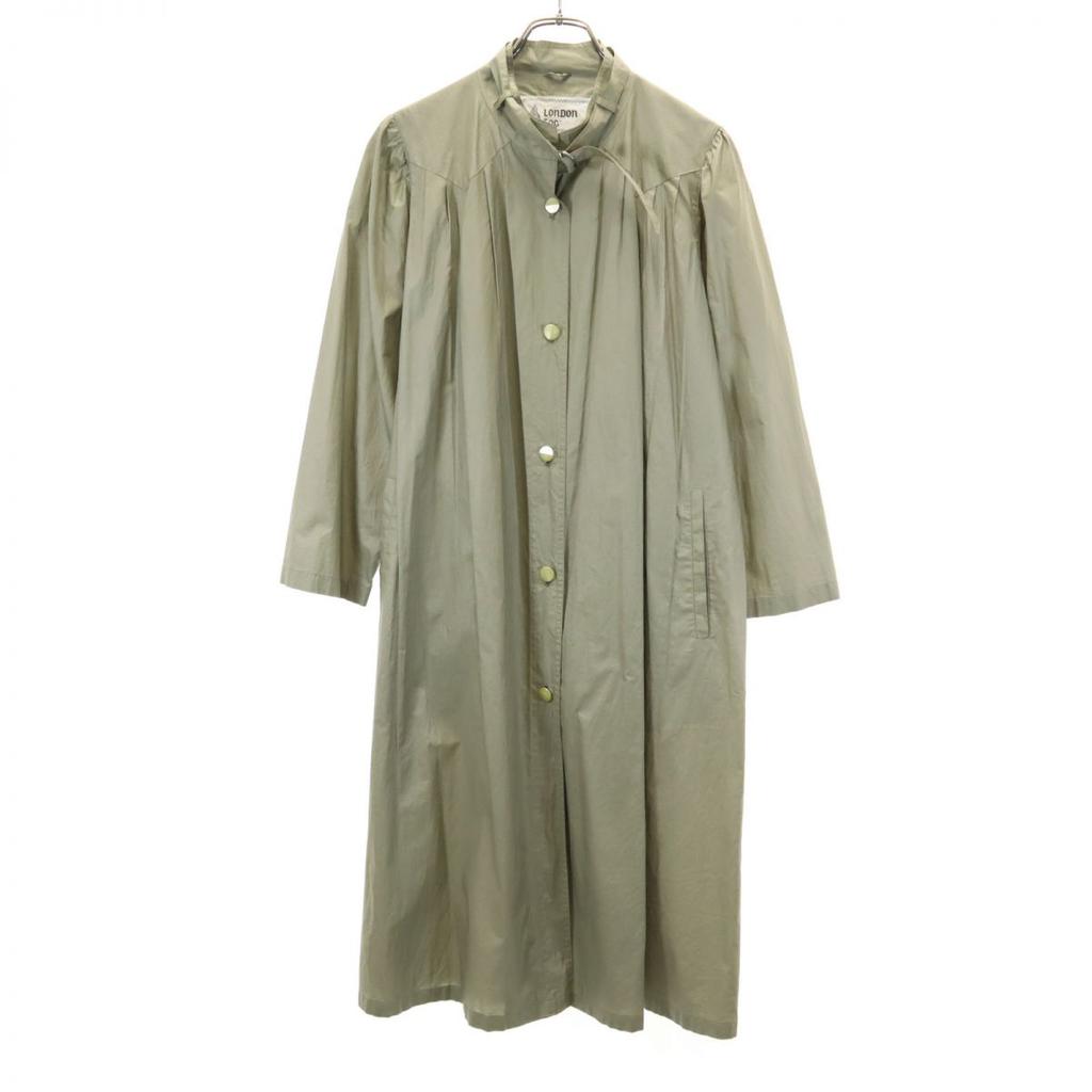 LONDON FOG Long coat 9A2 khaki Women Used