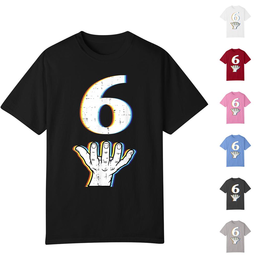 Child Casual Daily Round Neck Printed Short Sleeved T-shirt Letter Top