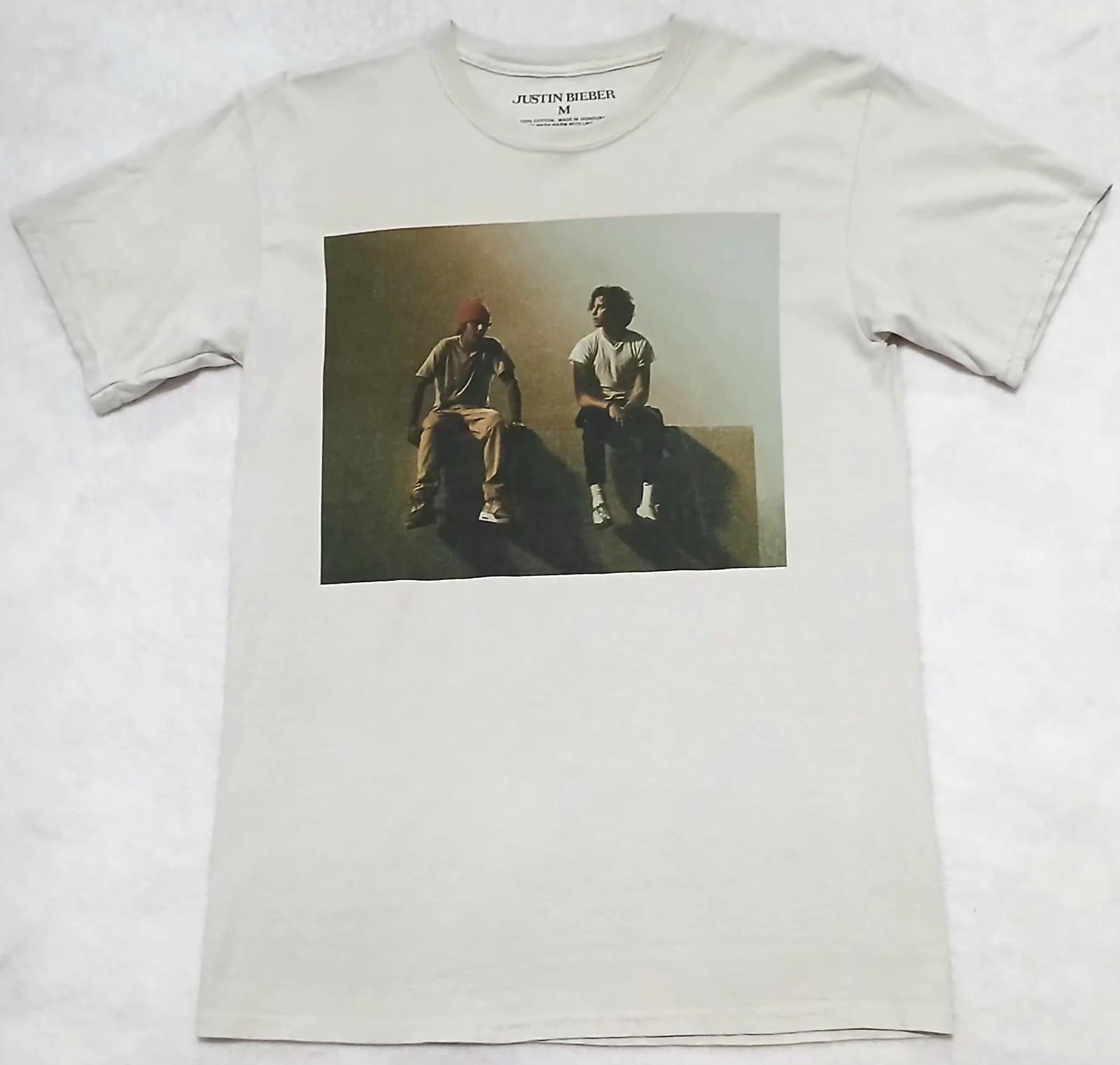 Justin Beiber x Shawn Mendez Monster T-Shirt Men s M Music Song Merch Very Nice L