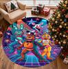 Five Nights At Freddy's Pattern Round Rug, Indoor/Outdoor Mat, for Picnic, Gameroom, Bedroom, Office, Living Room, Home Decor Carpet, Birthday Gift