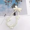 Phone Chain Hanging Rope Pearl Bow Hand Strap Wrist Hand Lanyard Phone Charm Mobile Phone Straps