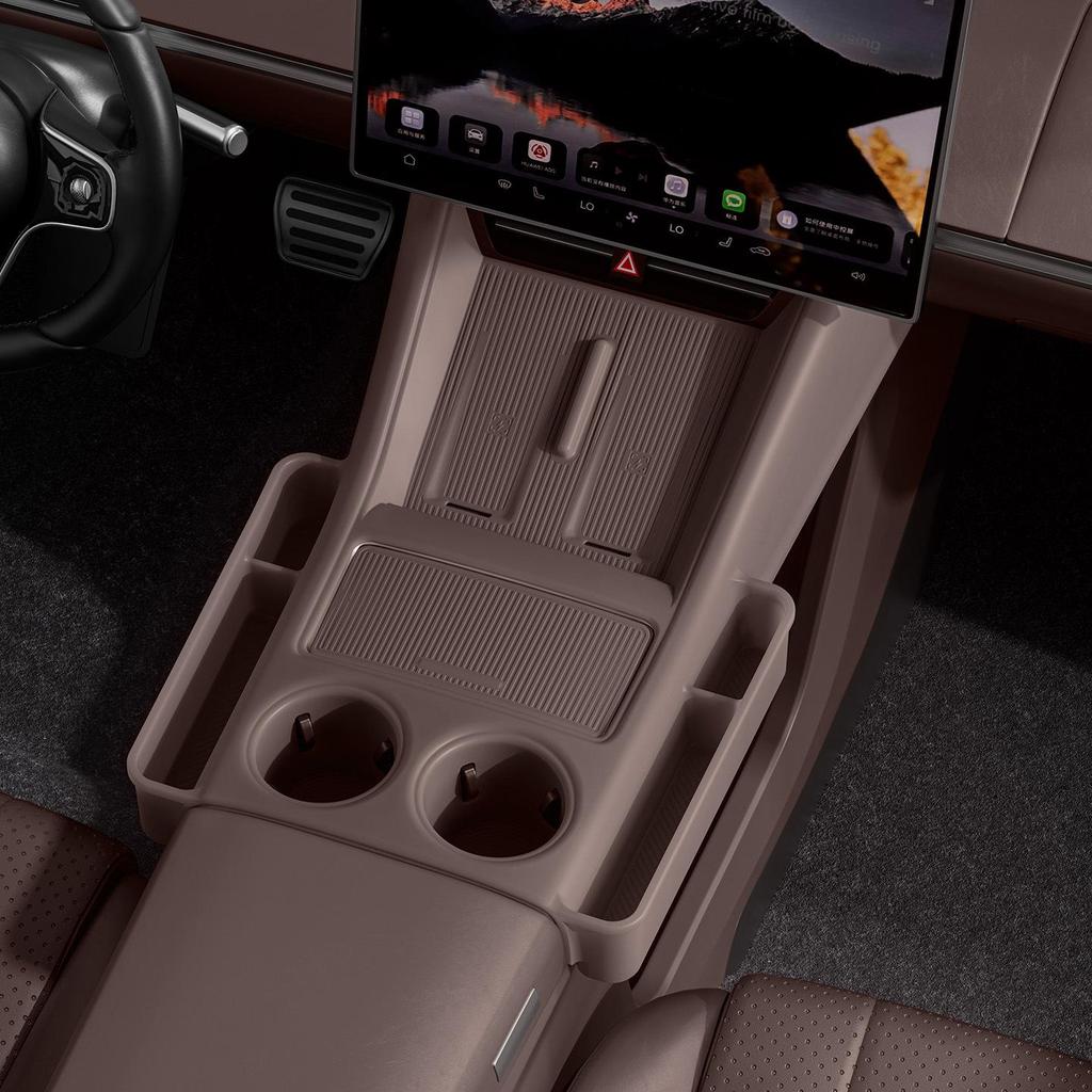 Wireless Charger Silicone Pad for 26 Zhiji R7 Models - Non-slip Center Console Interior Modifier