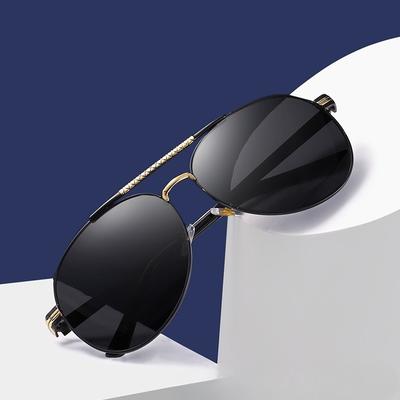 Pochromic Sunglasses UV400 Fly Light Shield Color Changing Lenses Men's Anti Glare Driving Glasses for Day and Night Use