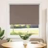 VidaXL Blackout Roller Blind Coffee 90x150cm Fabric Width 85.7cm, Day and Night Blind, Kitchen Blind, Blind 4010996