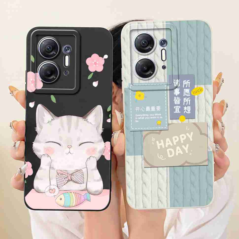 For Infinix Hot 30 5G Case Soft Protective Back Cover Casing For Infinix Hot 30 Hot30 5G X6832 Petty Girl Phone Shell
