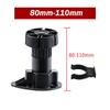 1 pz Piedino Regolabile in Altezza per Armadio Gamba Mobile per Cucina Bagno 6cm/8cm/10cm/12cm/15cm Piedini Zoccolo Armadio da Cucina