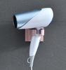 Wall-mounted Hair Dryer Holder Bathroom Hairdryer Hook Home ABS Storage Shelf