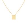 Celine Alphabet X Anhänger Halskette Unisex Halskette Gold 46N0X6BRA-35OR