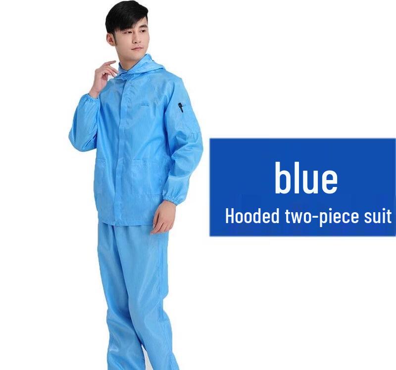 Ally Troublemaker Blue Hooded Rubber Suit