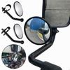 Universal Blind Spot Mirror HD Wide Angle Rearview Safety Mirror For Trucks Bus Van Car Parking Aid Reverse Assistance O5N9