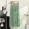 Retro Layered Tassel Skirt: Cross-Border Drape & Dynamic Style
