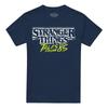 Stranger Things: Tales from Â´85 Unisex Adult Two Tone Logo T-Shirt