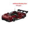 City Speed  Technical Moc Car Sports Car Racing Building Blocks Brick Vehicle Educational Construction Toys