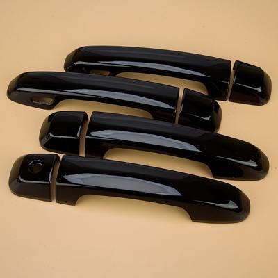 Car Exterior Left Right Front Rear Door Handle Trim Cover Glossy Black ABS Fit for Lexus GX 460 2010-2018