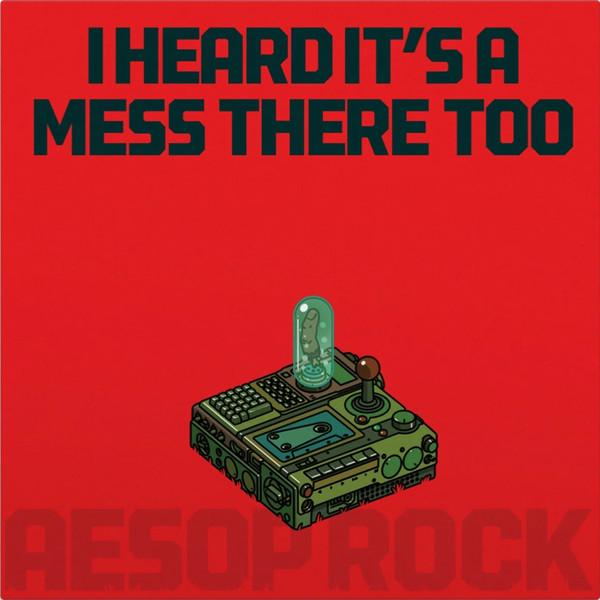 

LP Record AESOP ROCK I Heard Its A Mess There Too Red RSE04271 RHYMESAYERS 2025 US Rap HipHopRB