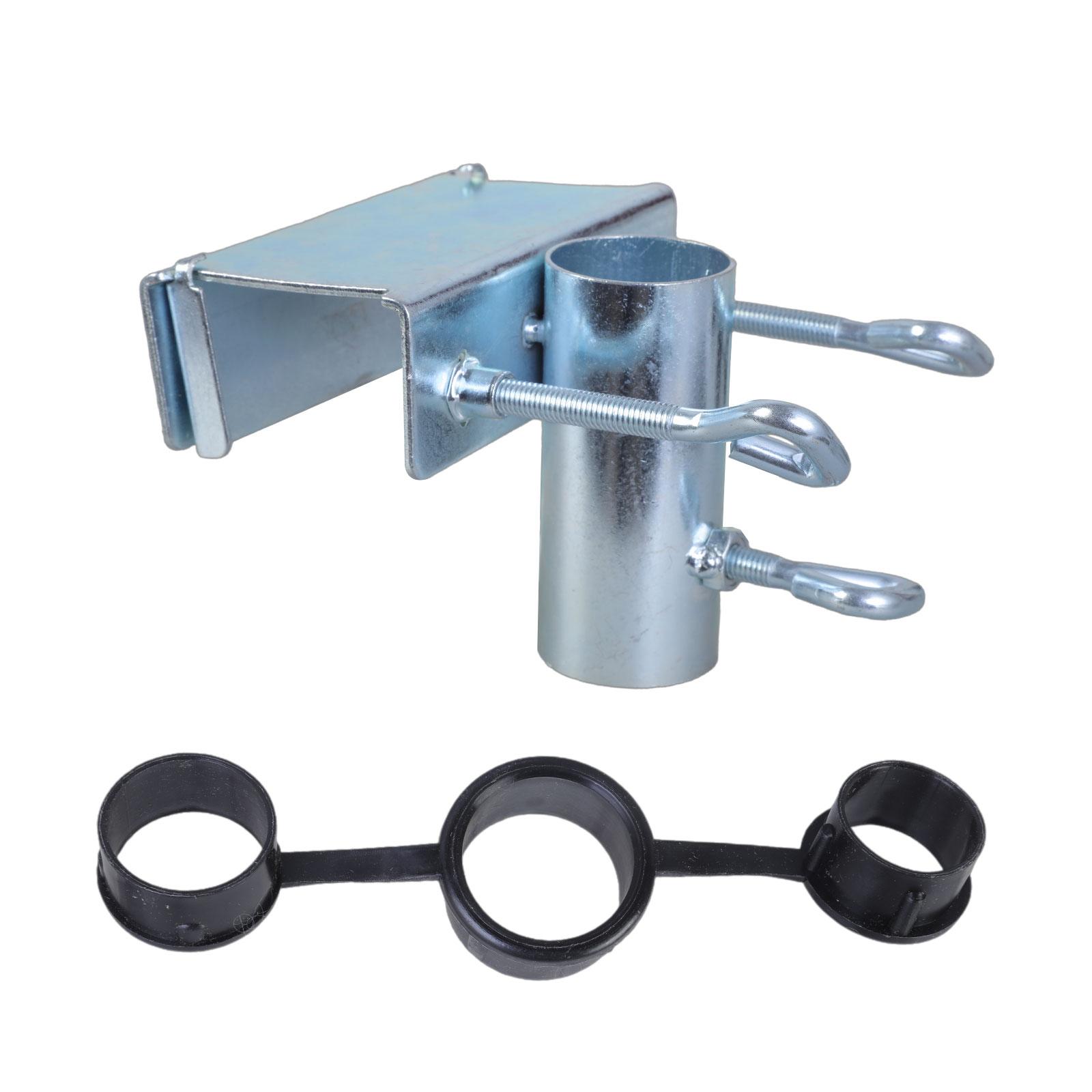 

Держатель для зонта Подставка-зажим для зонта Устойчивый к погодным условиям для балконов и патио Перила с защитными рукавами до 5 см