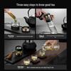 TOMIC TG80708 Double-Layer Glass Tea Infuser Bottle