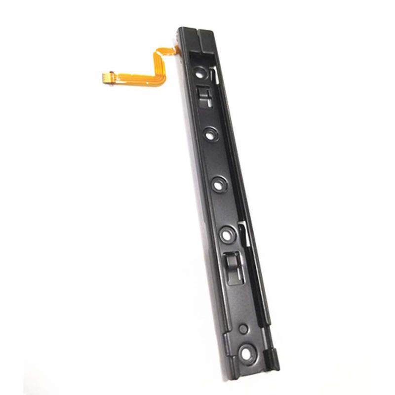 Repair Part Right and Left Slide Rail with Flex Cable Fix Part for Switch Console Rebuild Track Accessory