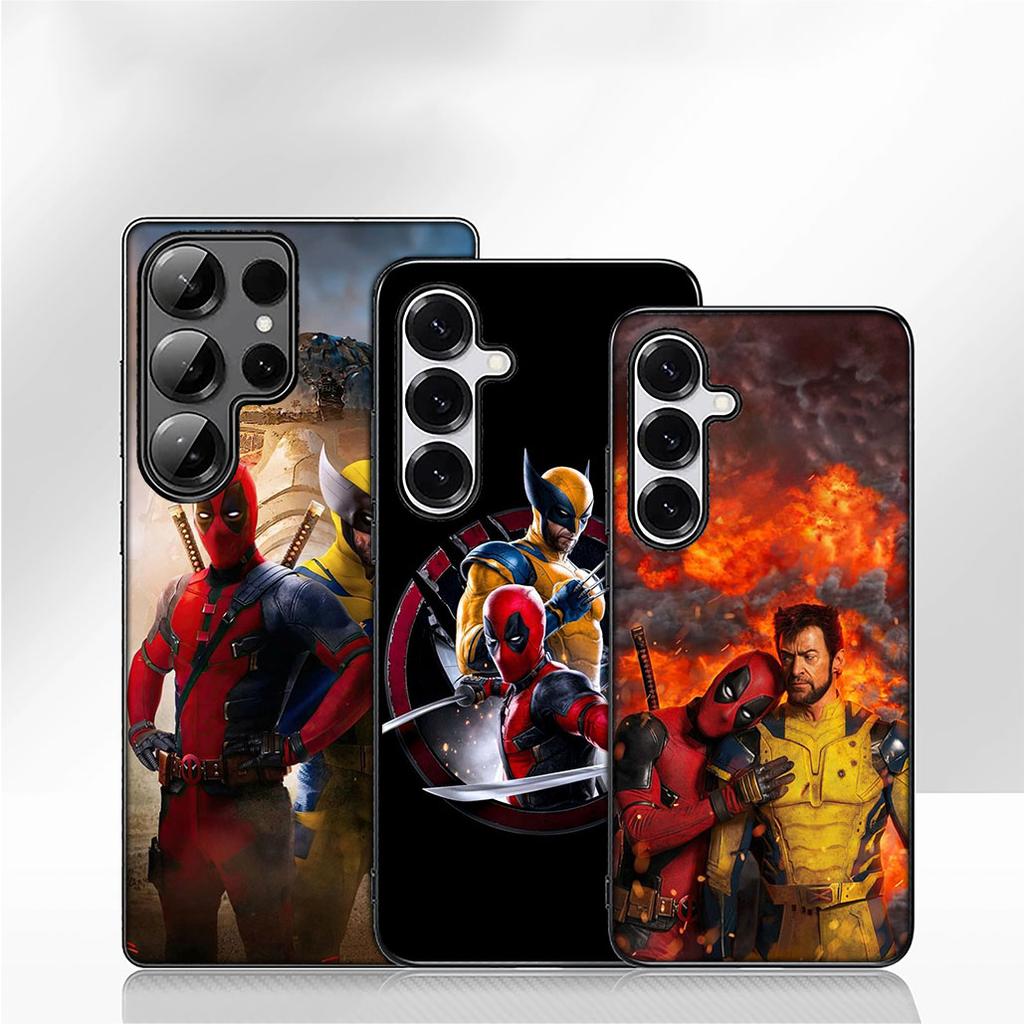 Poster Deadpool Marvel Wolverine Case for Motorola Moto Edge 70 60 Fusion 40 NEO 20 Pro G Stylus G56 G96 G71 G73 G41 G42 G51 G52