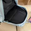Student Schoolbag Women's Large Capacity Solid Color Backpack