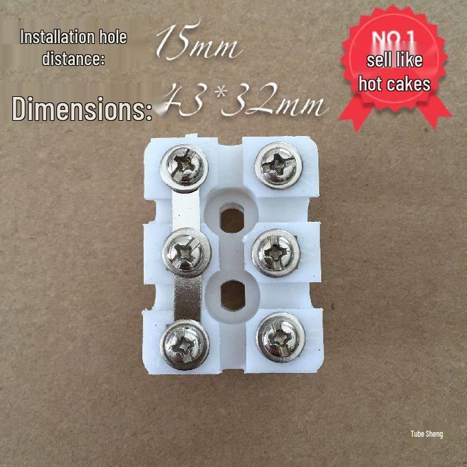 Motor Terminal Block Board, Thickened Plastic Accessory