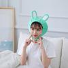 Fruit rabbit hood hat, plush hood, photo props, photo props, cartoon hood