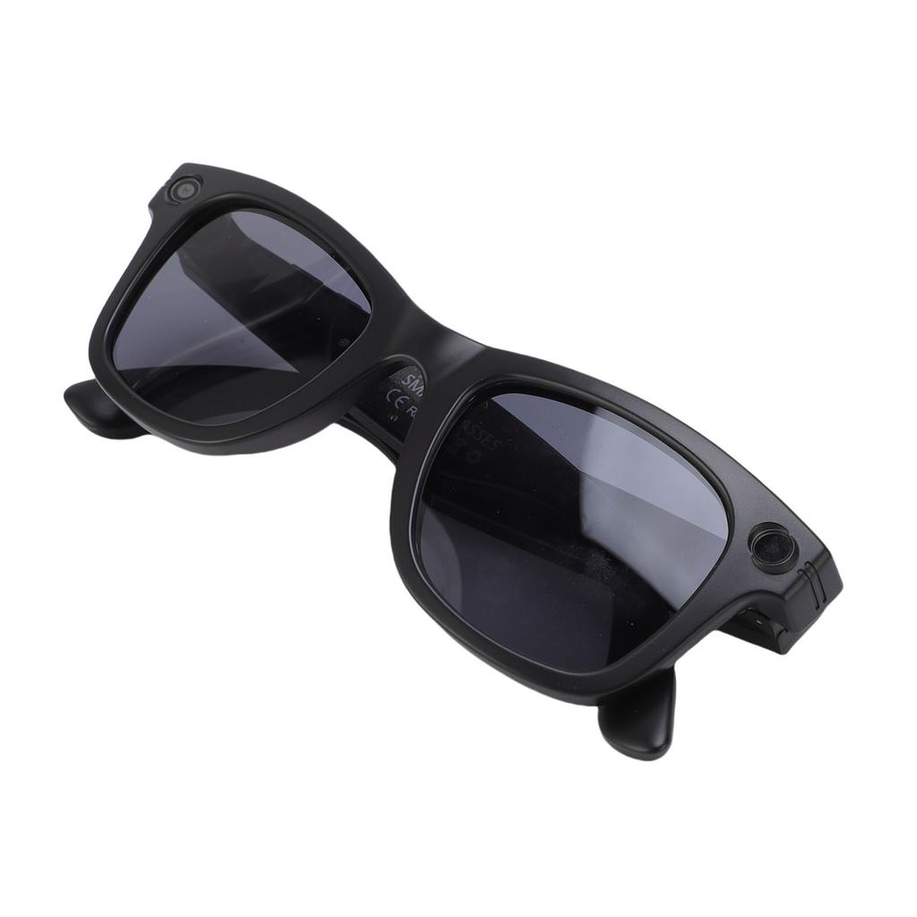 Smarte Brille 720P KI-Fotoerkennung Bluetooth 5.3 Musik und Anrufe IP65 Wasserdicht Smarte Kamera Brille