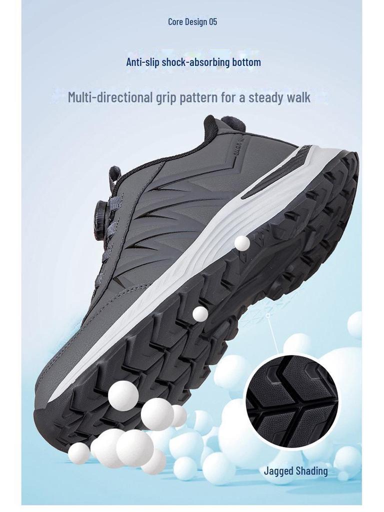 8268 Herren- und Damen-Outdoor-Schuhe mit niedrigem Schaft und rutschfester Sohle mit Drehverschluss zum Gehen, Reisen und Laufen