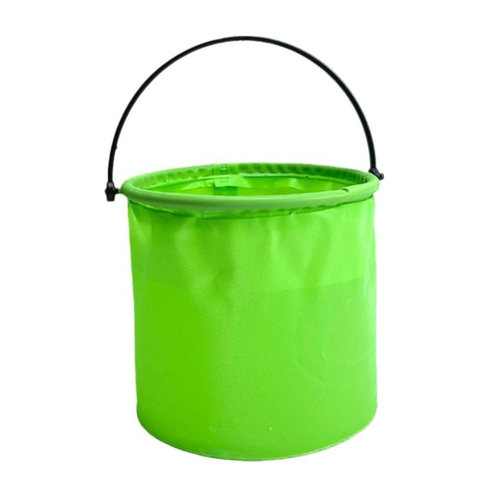 High Quality Outdoor Portable Kids Beach Toy Buckets Folding Water Bucket