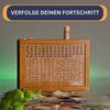 Para Kutusu Kumbara Ahşap Para Bankası, Tasarruf Hedefi ve Kontrol Edilecek Sayılarla Yeniden Kullanılabilir Para Kutusu Tasarruf Alışkanlığına Yardımcı Olur