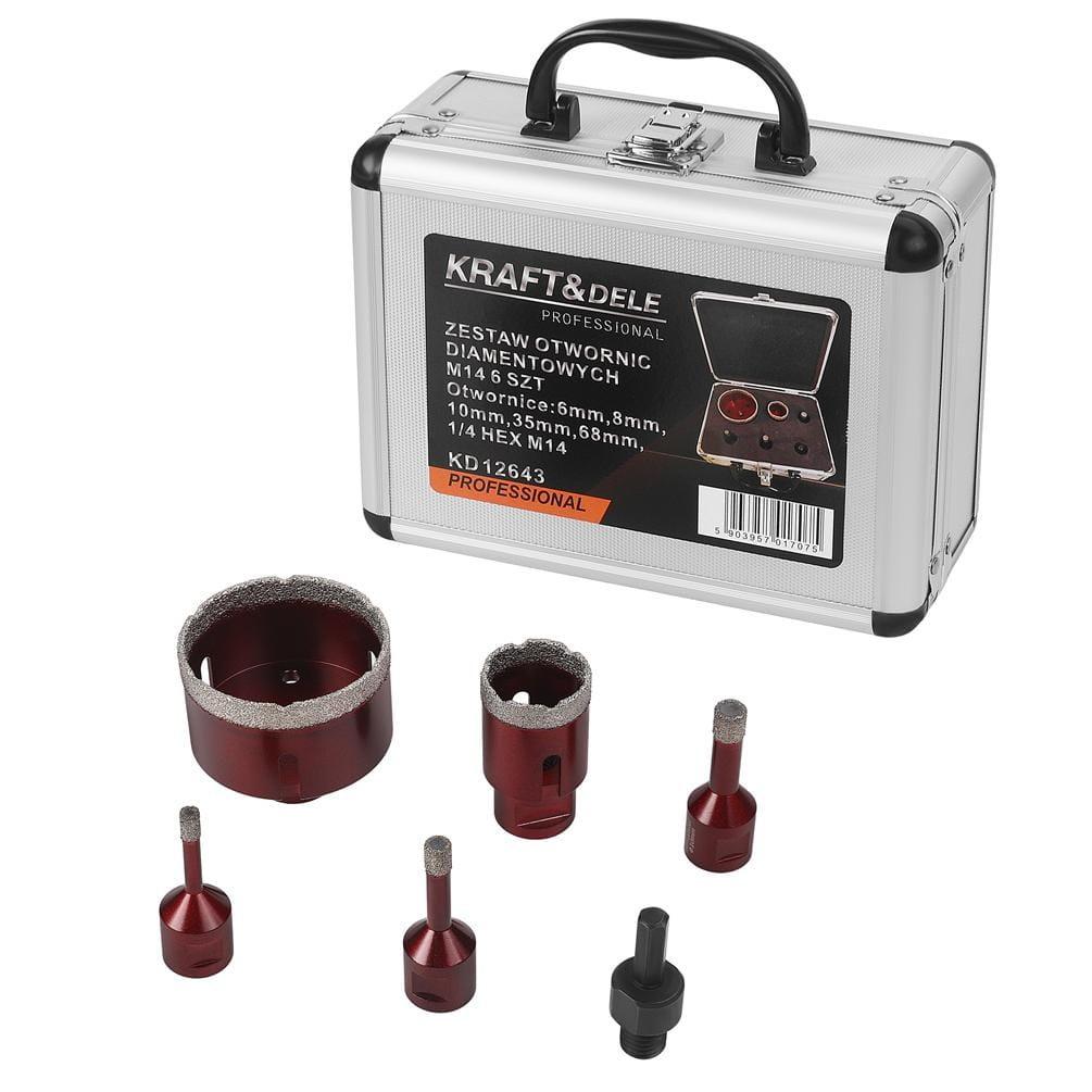 DIAMOND HOLE SAW SET 6-68mm M14 KD12643