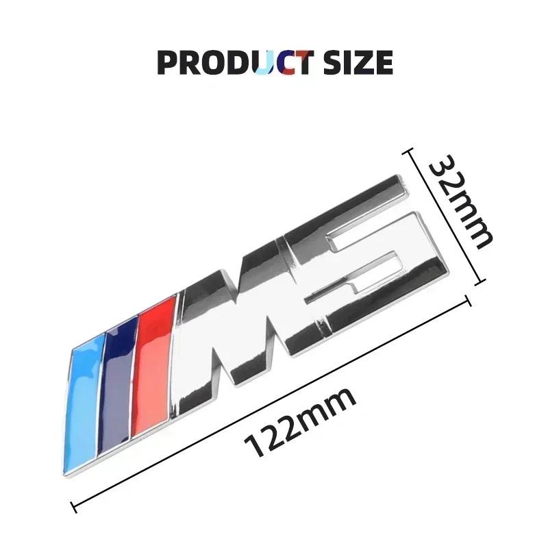 Metall Auto Frontgrill Abzeichen Kühlergrill Emblem Aufkleber Für Bmw M M3 M5 X1 X3 X5 X6 E30 E90 E84 E83 F25 E91 E60 F15 F16 E70 F30 F20