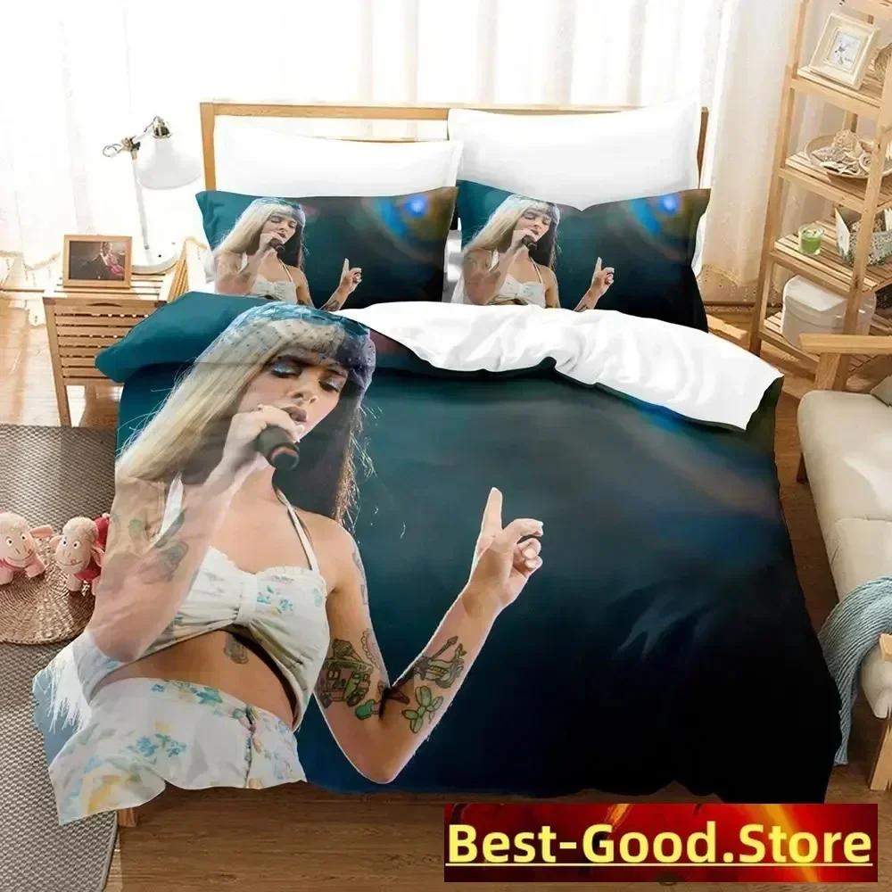 2023 Sexy Singer Melanie Martinez Bedding Set Duvet Cover Sheet Printed Pillowcase Bed Full Queen King Size Comforter Bedroom