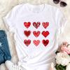 Women Graphic Tees Kawaii Printing Fashion White Cloth Casual 90S Creative Short Sleeve Tshirts Summer Basic Female Trend Style