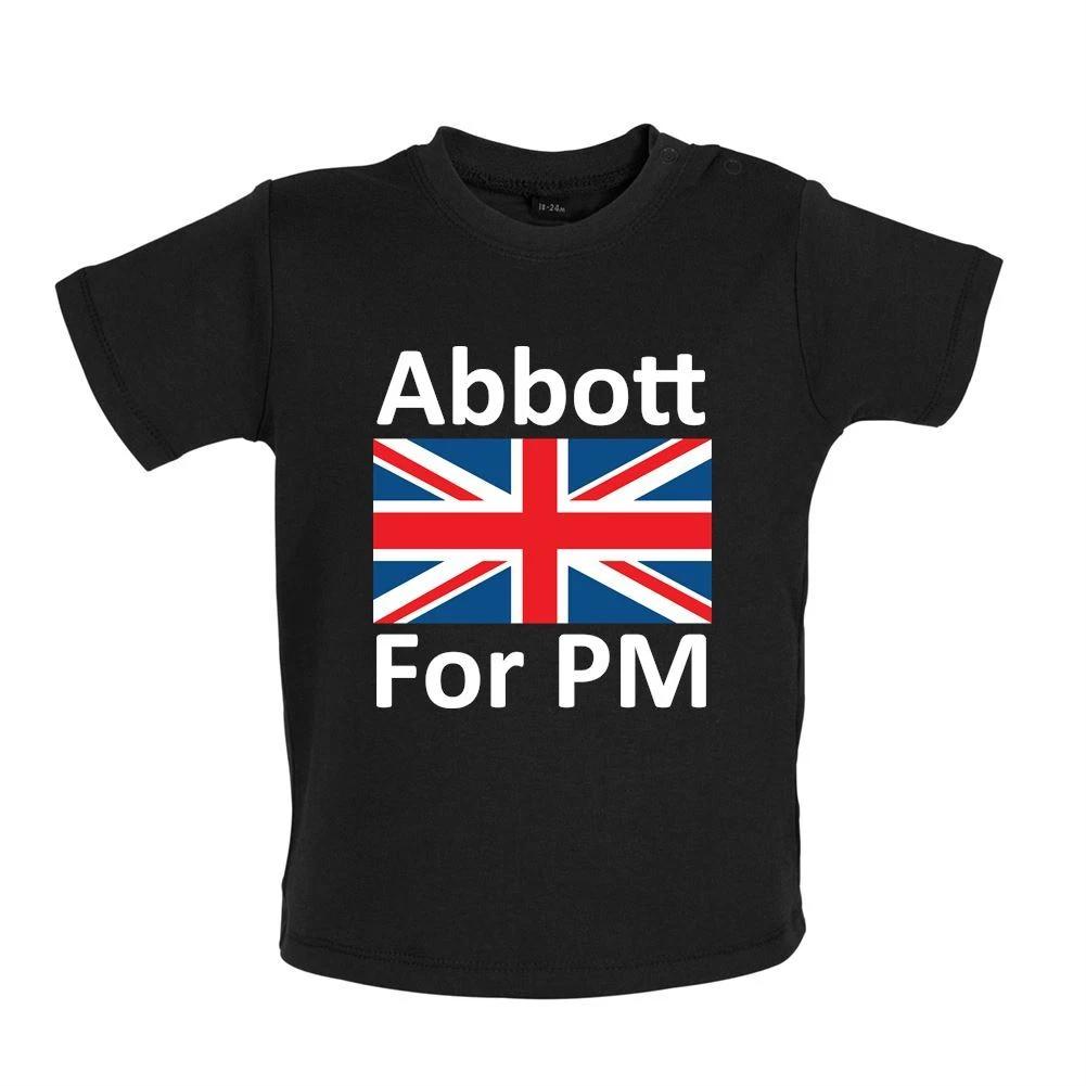 Abbott For PM - Baby T-Shirt / Babygrow - Prime Minister Labour Diane Election 120