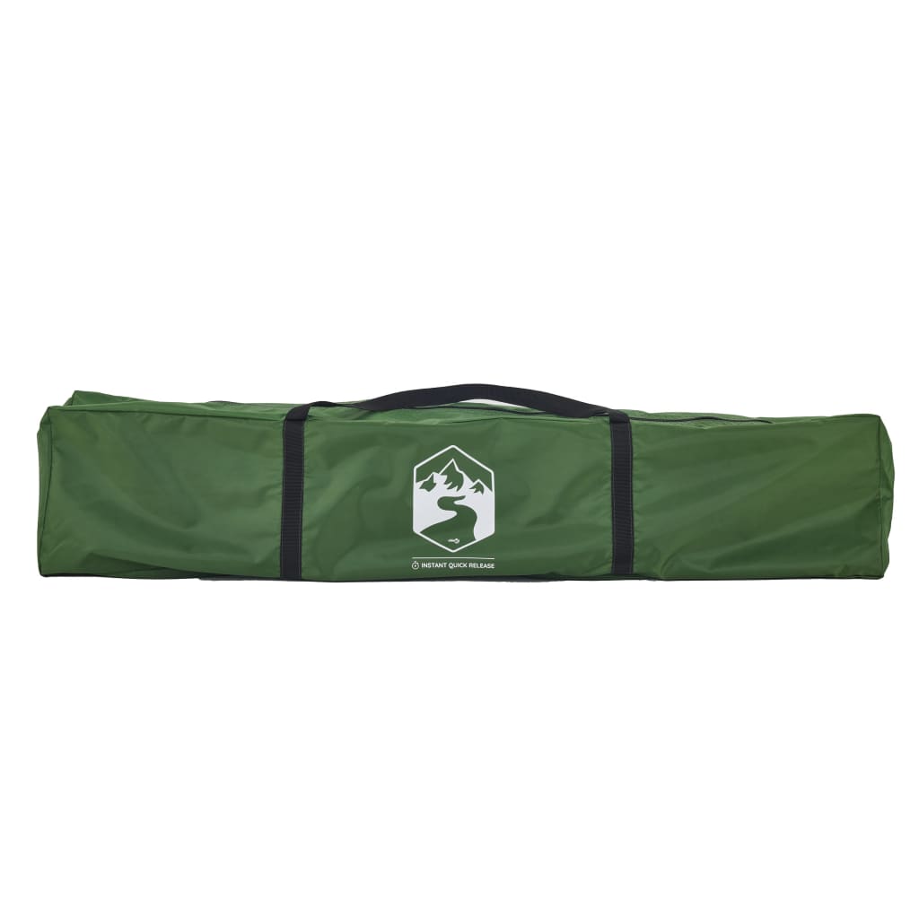 Dome Camping Tent for 3 Persons Green Quick Release